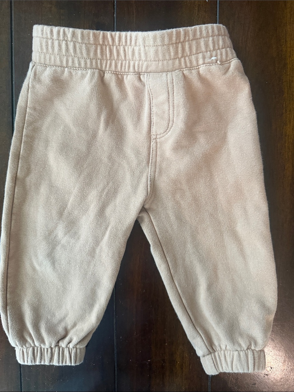 Cotton On Baby Cozy Elastic Waist Tan Sweatpants 3-6M